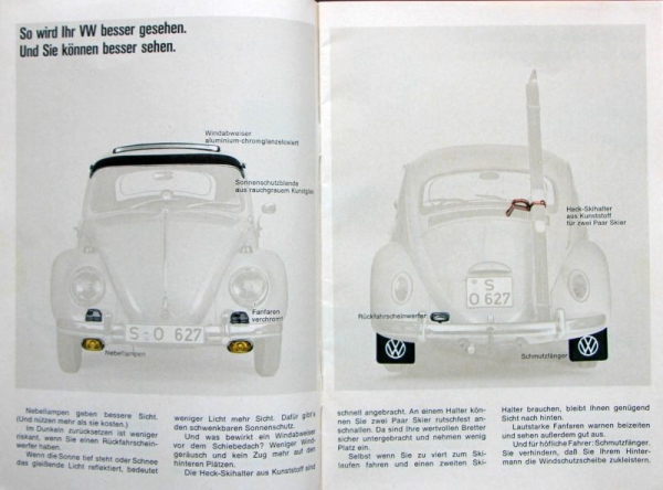 Volkswagen Parts Modelprogram 1966 Carbrochure (1526)